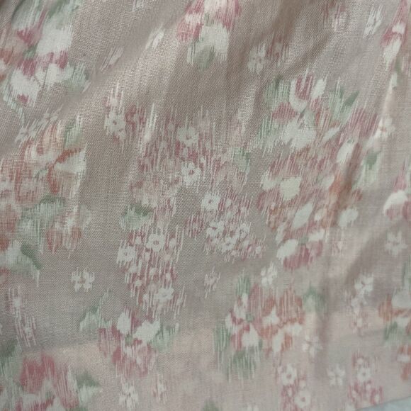 Vintage Hugs and Kisses Baby Girl Pink Dress Size 24 Months White Bib Collar - Picture 7 of 14